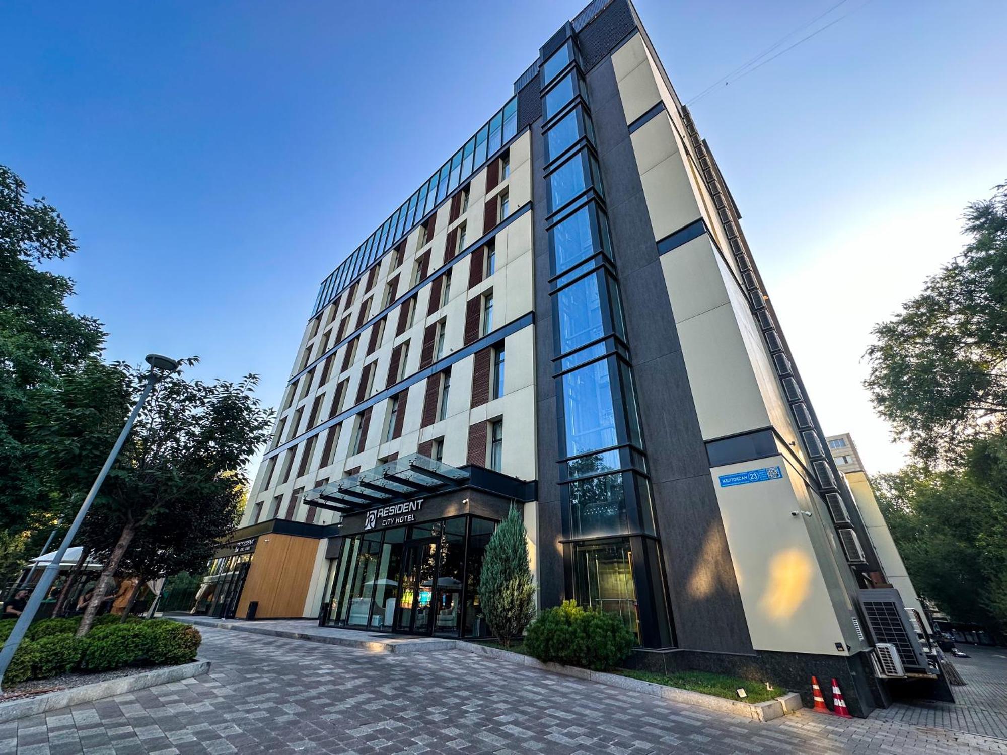 Resident City Hotel Almatý Exterior foto