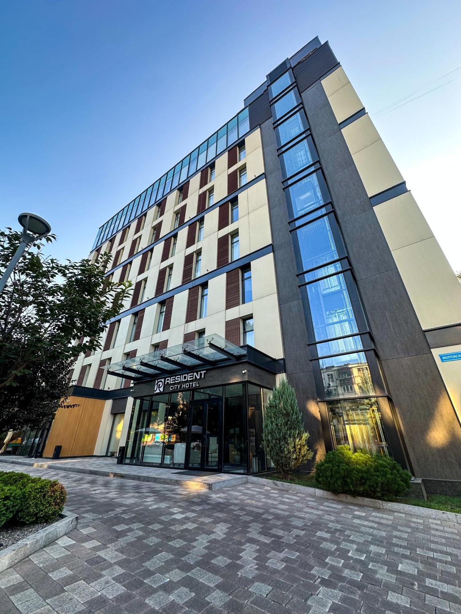 Resident City Hotel Almatý Exterior foto